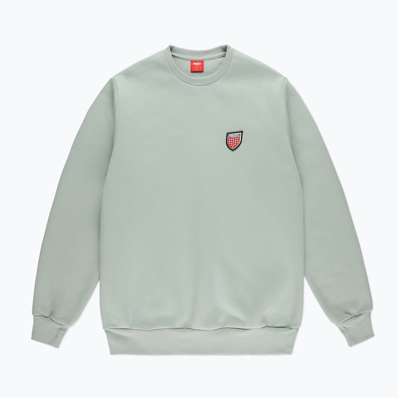 Pánska mikina PROSTO Crewneck Bazy green 4