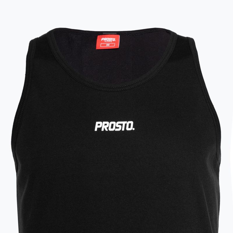 Pánske tielko PROSTO Top Triztix čierne 3