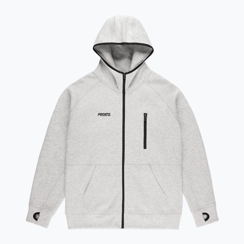 Pánska mikina PROSTO Tech Zip Hoodie Speedy gray 6