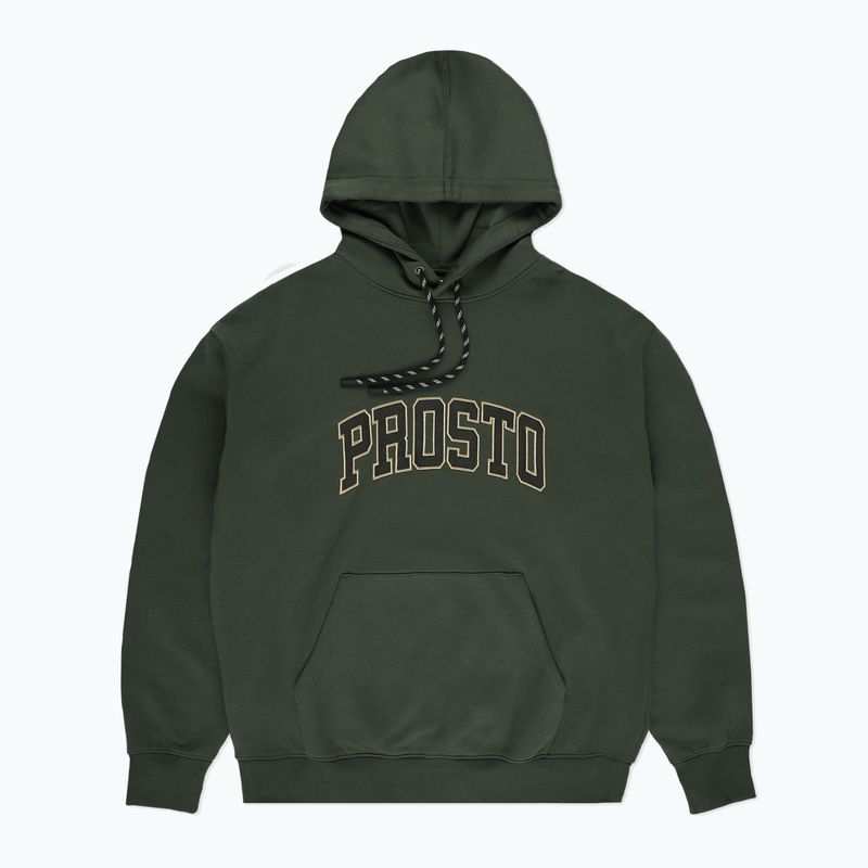 Pánska mikina PROSTO Hoodie College 99 green