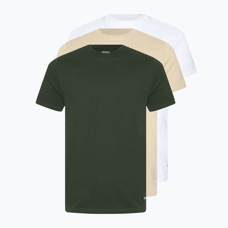 Pánske tričko PROSTO Basic 3Pack multicolor
