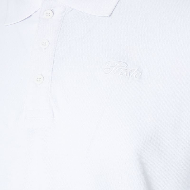 Pánske polo tričko PROSTO Polo Lior white 3