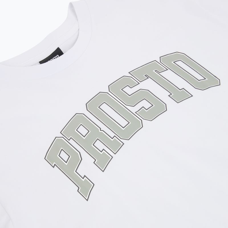 Pánske tričko PROSTO College T-shirt white 3