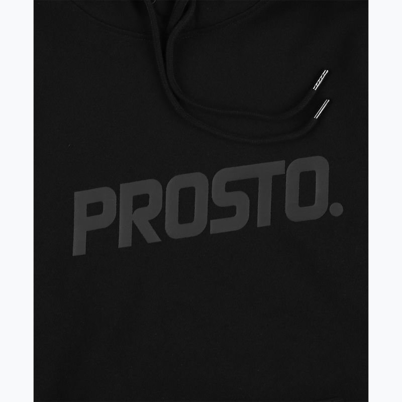 Pánska mikina PROSTO Matched Hoodie black 3