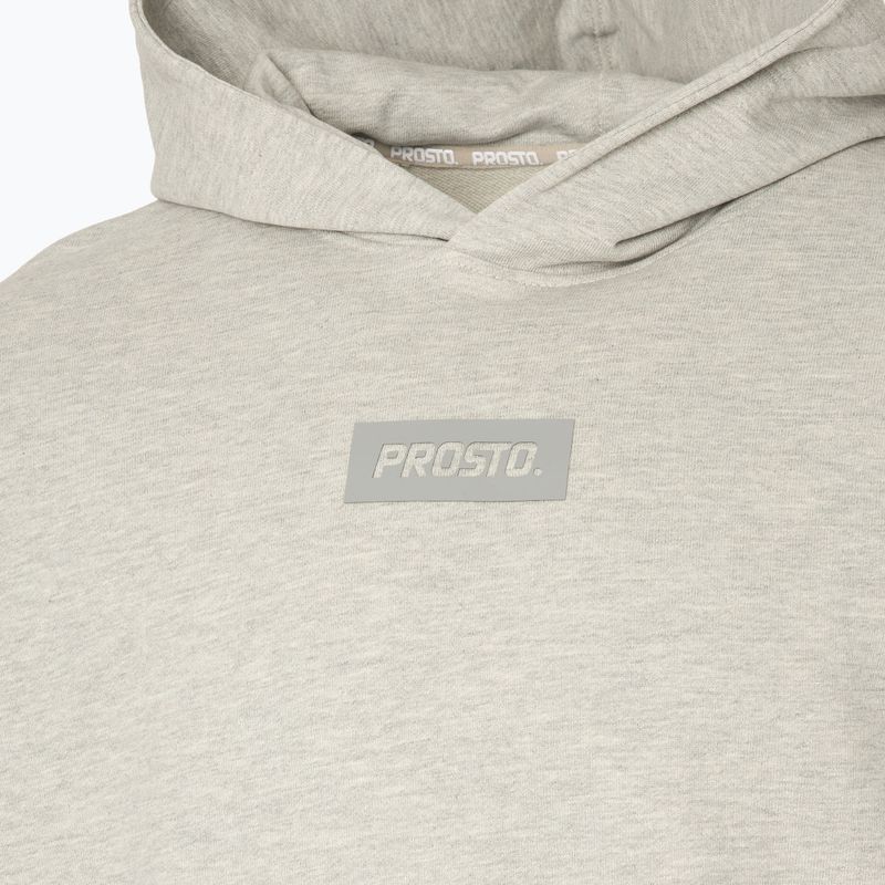 Pánska mikina PROSTO Box Hoodie gray 3