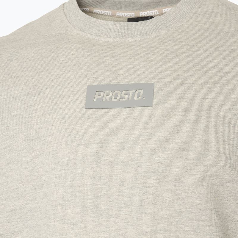 Pánska mikina PROSTO Crewneck Box gray 3