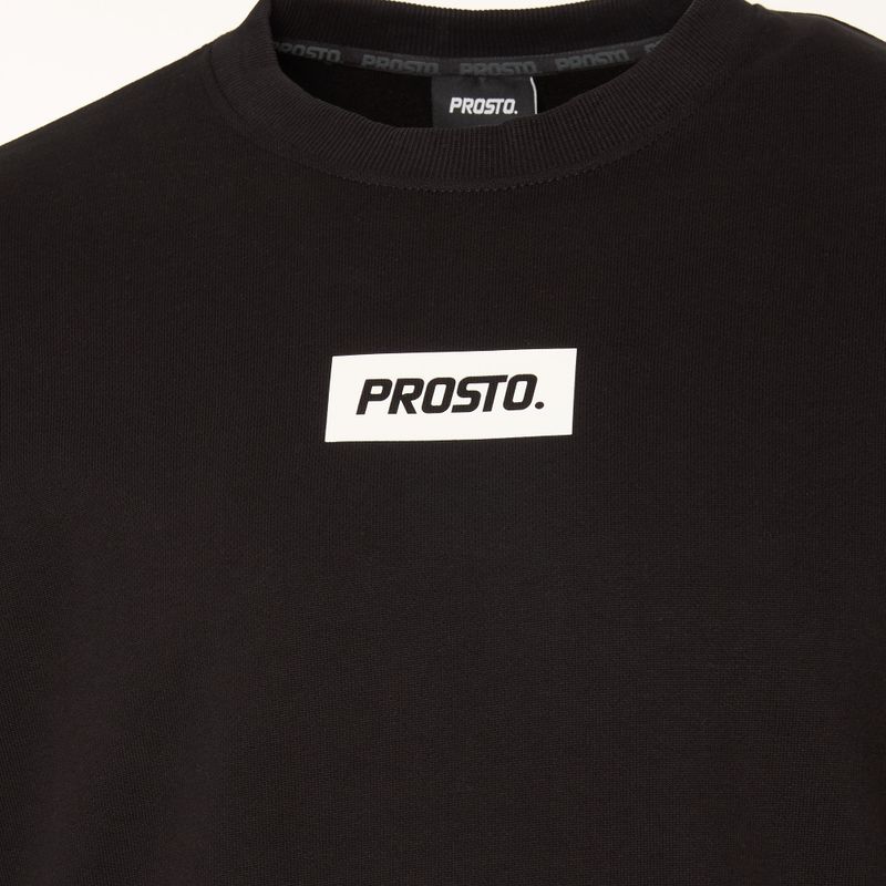 Pánska mikina PROSTO Crewneck Box black 3