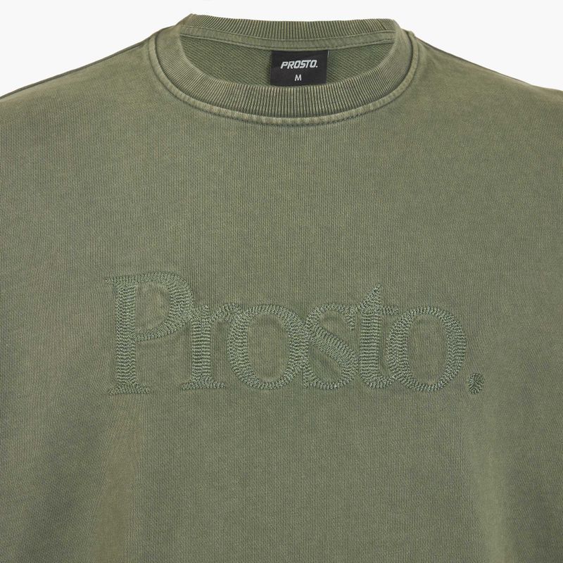 Pánska mikina PROSTO Crewneck Sheriff green 3