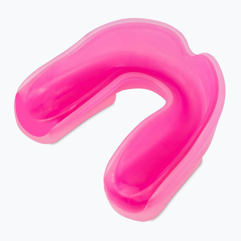 Chránič čeľuste + krabička Overlord Gel ružový 2