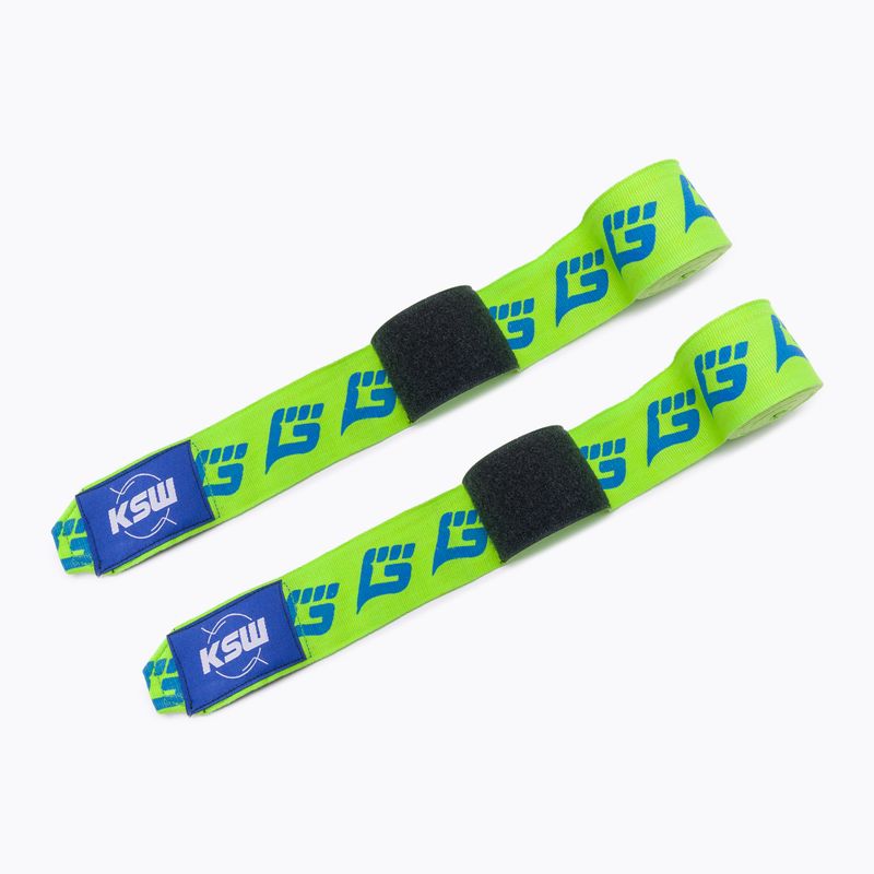 KSW boxerské bandáže zelené 2