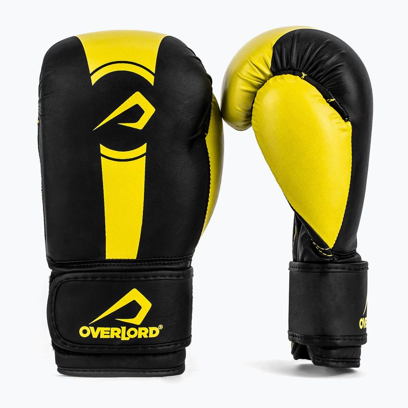 Boxerské rukavice Overlord Boxer yellow 2