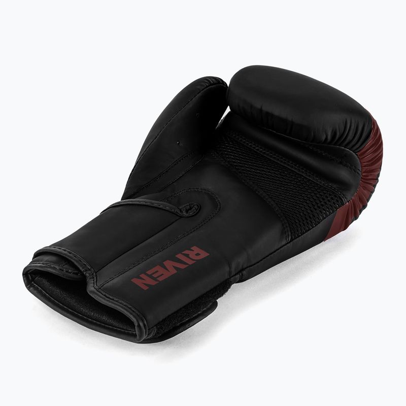 Boxerské rukavice Overlord Riven black/red 4