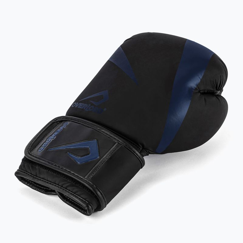Boxerské rukavice Overlord Riven black_blue 3