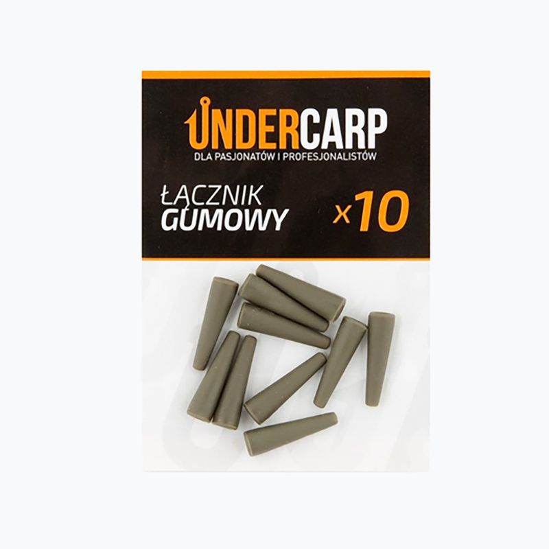 Konektor pre bezpečnostný klip UNDERCARP gumový zelený UC150
