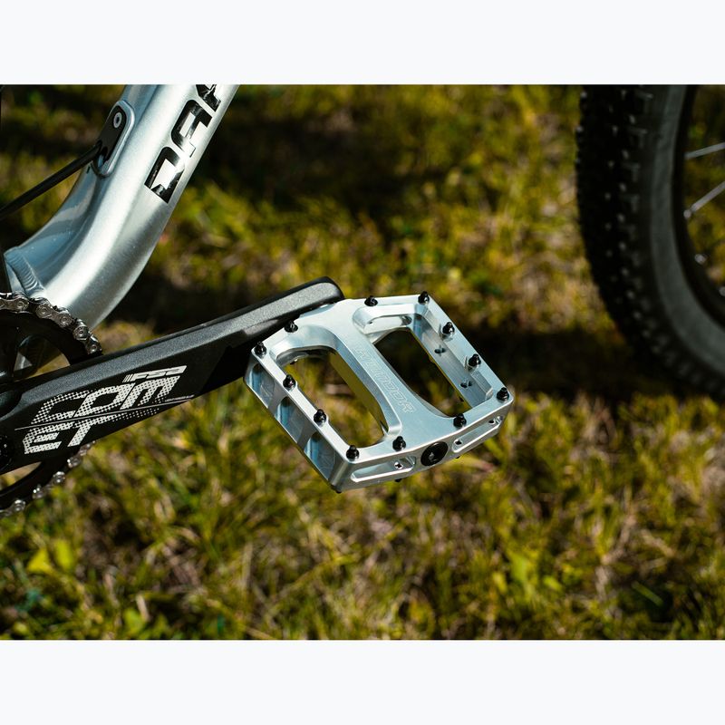 Cyklistické pedále Dartmoor Thunder mirror silver 4