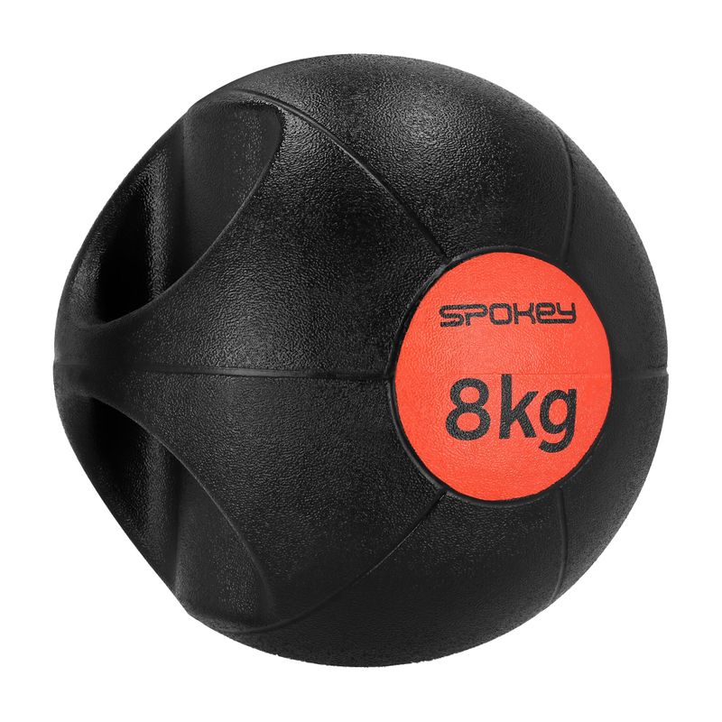 Spokey Gripi 8kg medicinbal čierno-červený 929866