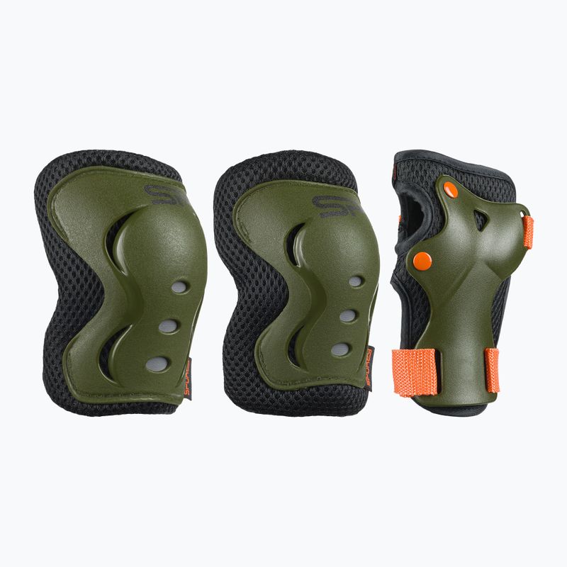 Spokey Shield zelená detská súprava podložiek 940933