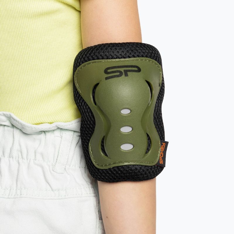 Spokey Shield zelená detská súprava podložiek 940933 10