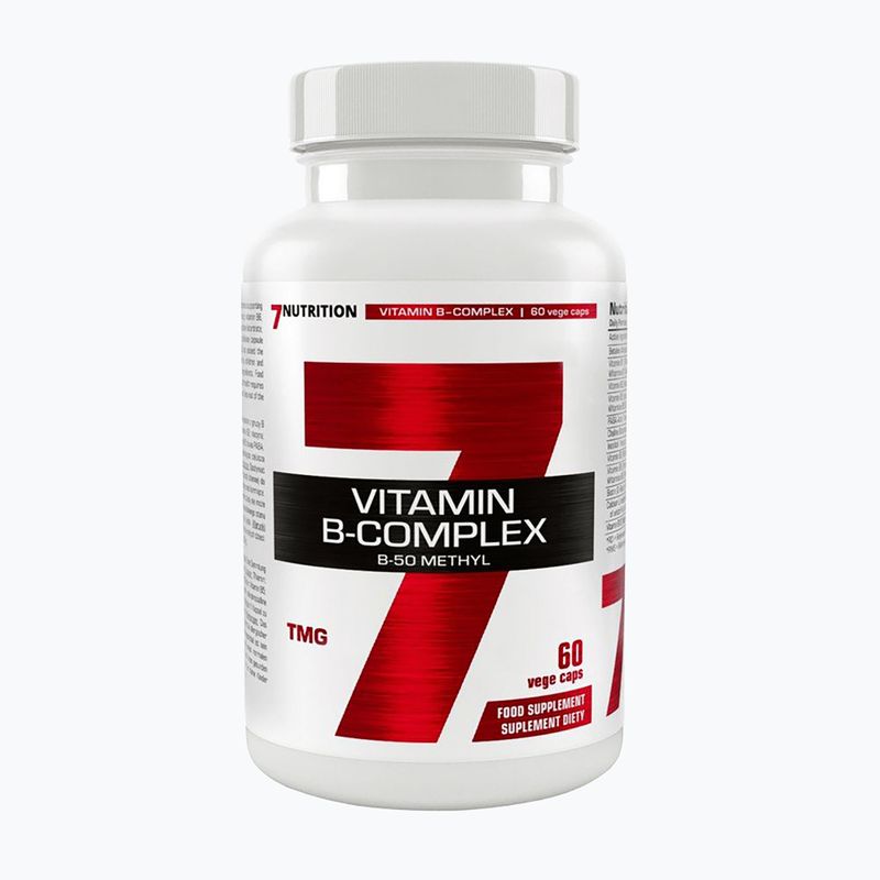 Komplex vitamínov 7Nutrition B-Complex B50 Methyl 60 kapsúl