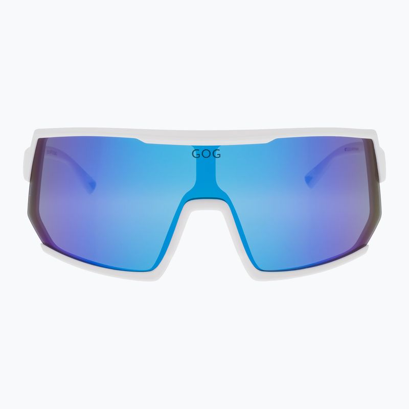 Slnečné okuliare GOG Zeus matt white/reflex blue 2