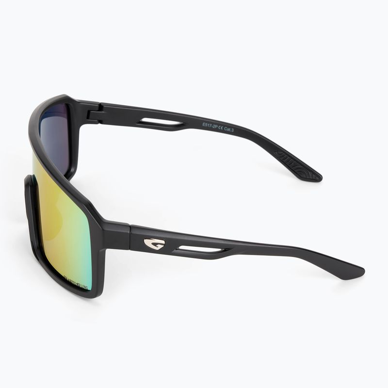 Slnečné okuliare GOG Ragnarok matt black/red/reflex iridium/red 4