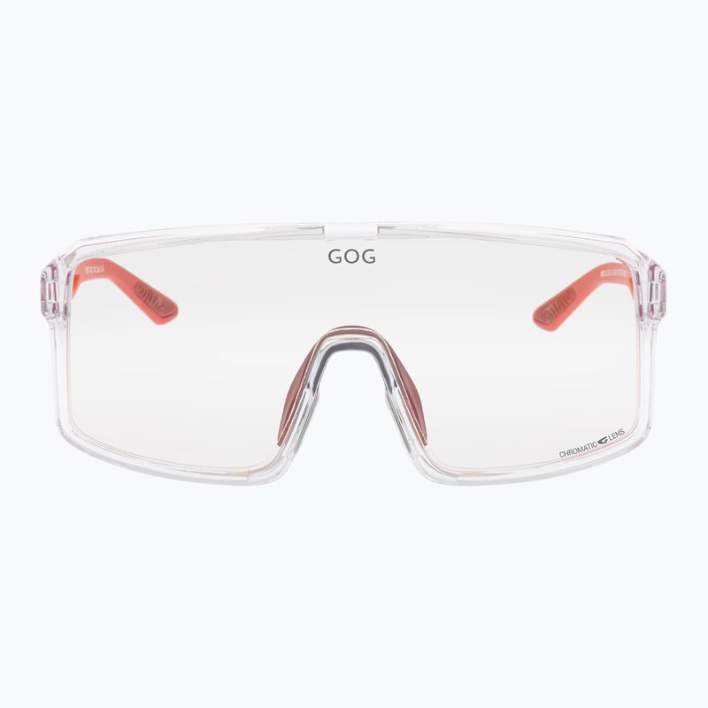 Slnečné okuliare GOG Ragnarok cristal clear/matt metallic red/reflex red 2