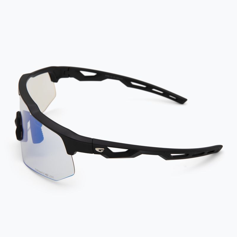 Slnečné okuliare GOG Loki matt black/reflex white/blue 4