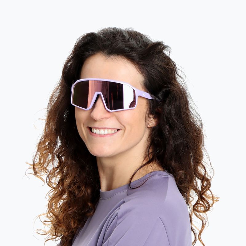 Slnečné okuliare GOG Bingo matt violet/black/reflex pink 6