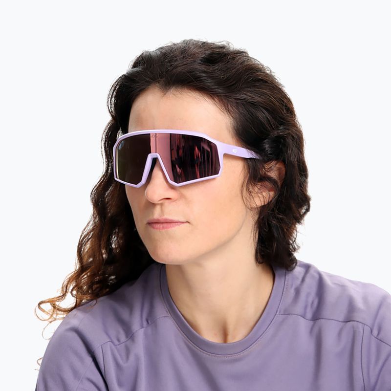 Slnečné okuliare GOG Bingo matt violet/black/reflex pink 7
