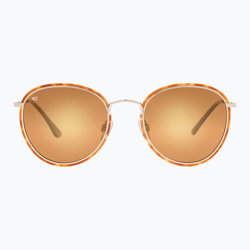 Slnečné okuliare GOG Elektra matt brown demi/gold 2