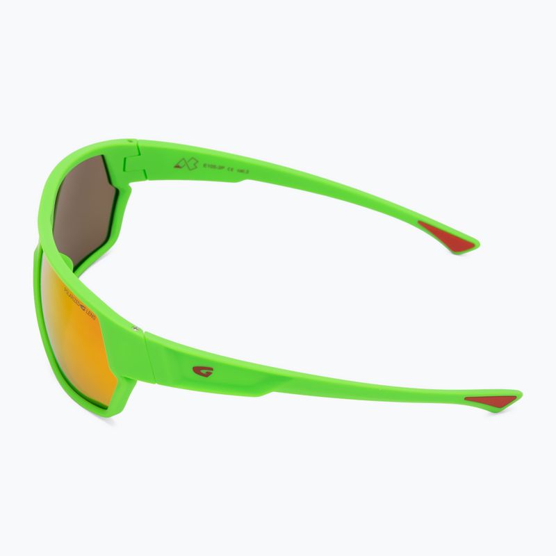 Slnečné okuliare GOG Zonda matt neon green/red 4