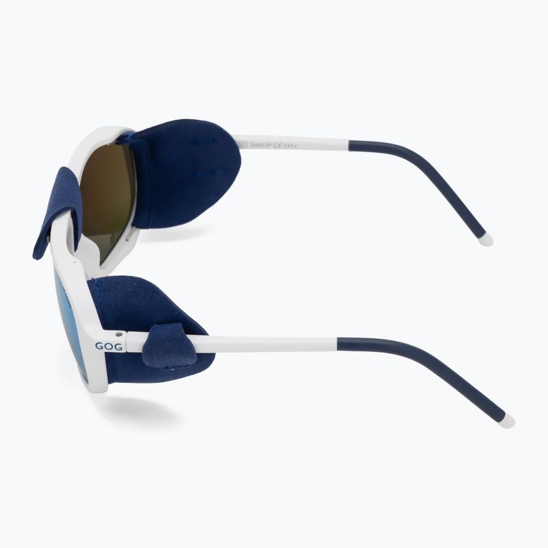 Slnečné okuliare GOG Everest matt white/navy blue 4