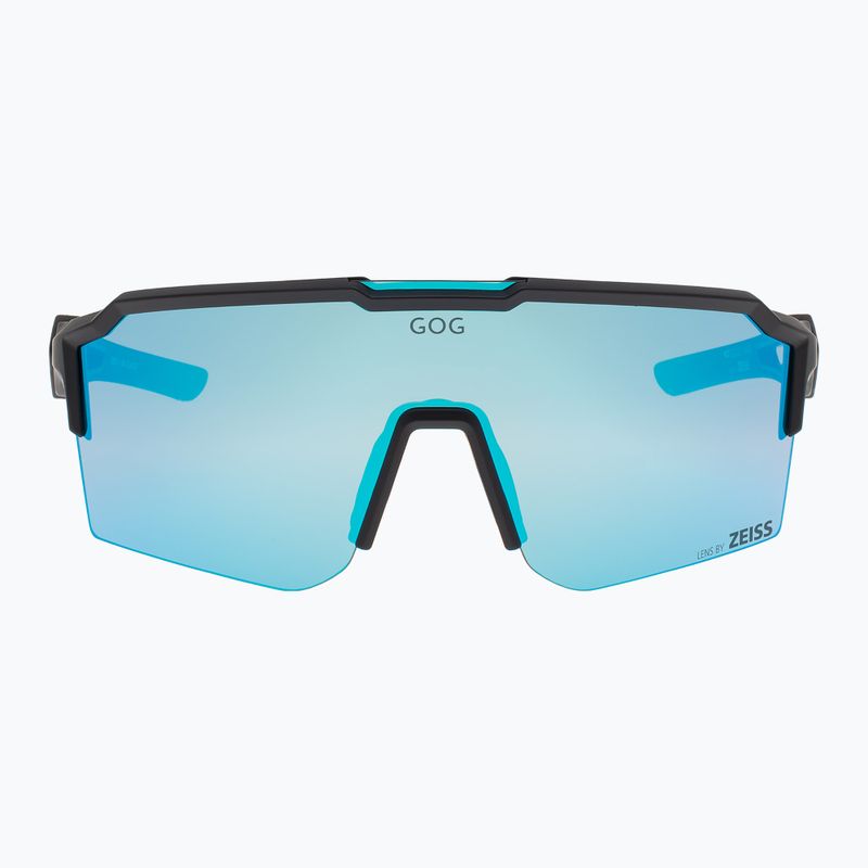 Slnečné okuliare GOG Valhalla matt black/reflex sky blue 2