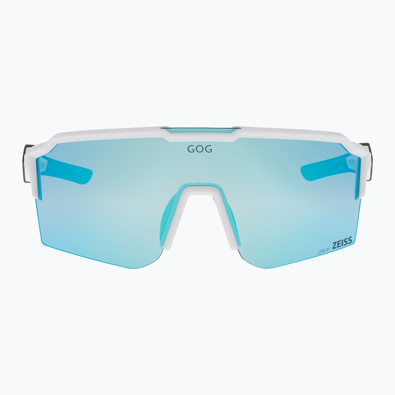 Slnečné okuliare GOG Valhalla matt white/black/reflex sky blue 2