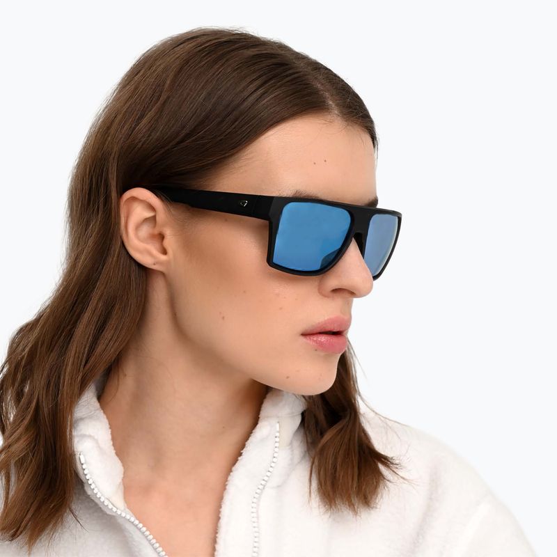 Slnečné okuliare GOG Nazca matt black/reflex white blue 4