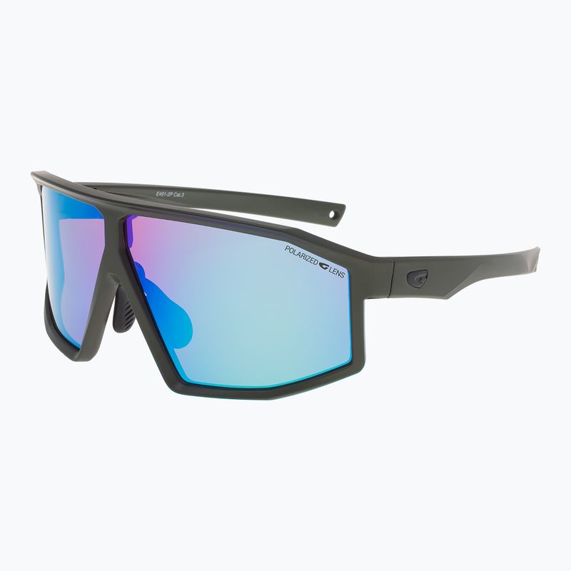 Slnečné okuliare GOG Lhotse S4 matt metallic green/black/reflex white blue 2