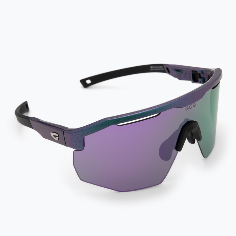 Slnečné okuliare GOG Argo metallic purple/green reflex purple 2