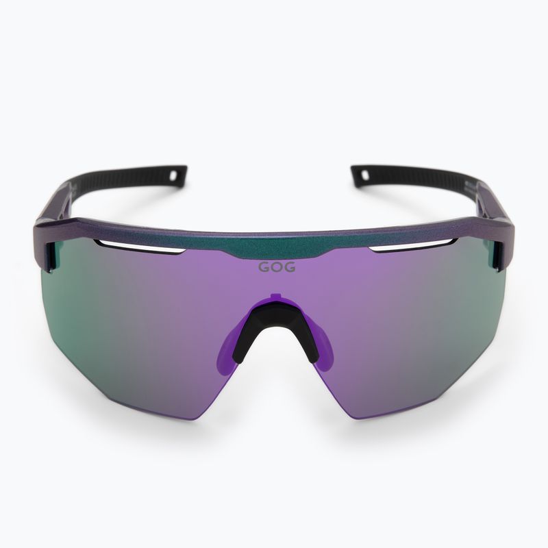 Slnečné okuliare GOG Argo metallic purple/green reflex purple 4
