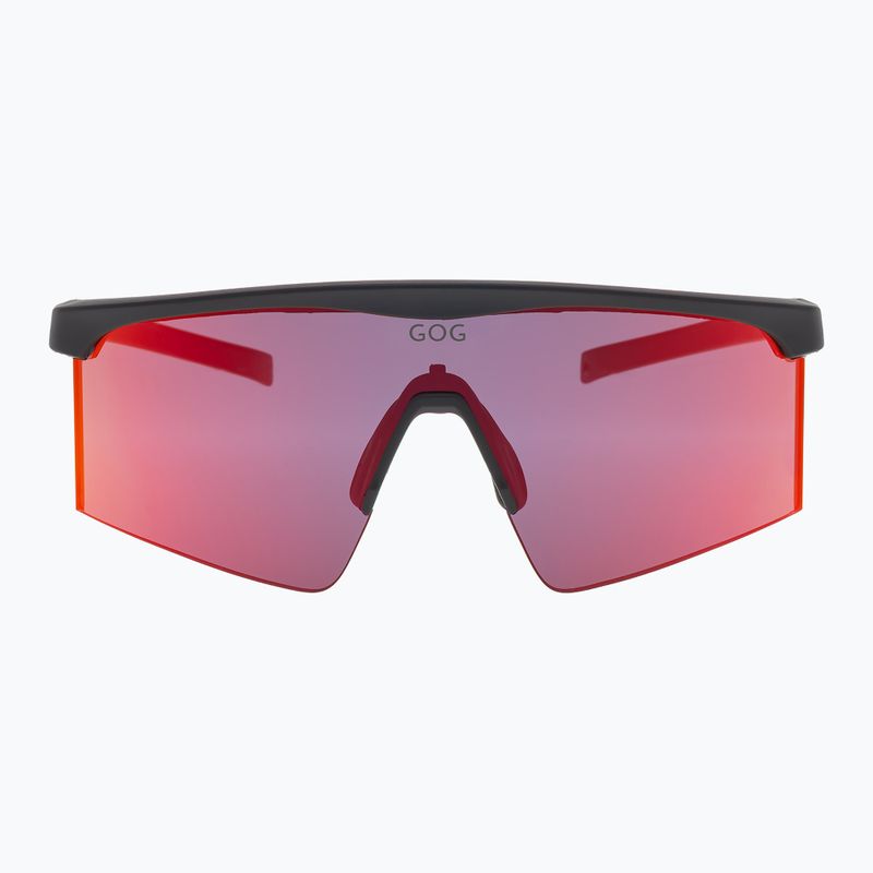Slnečné okuliare GOG Sigurd matt black/reflex black/red 2
