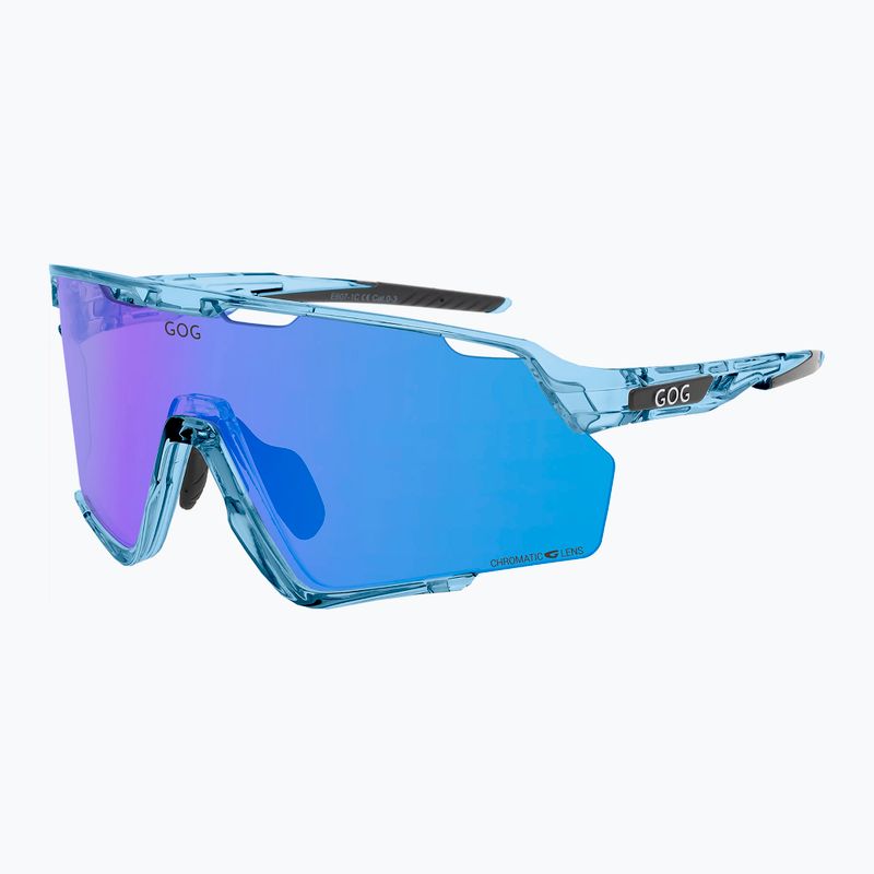 Slnečné okuliare GOG Prometheus photochromic blue/black reflex blue 3