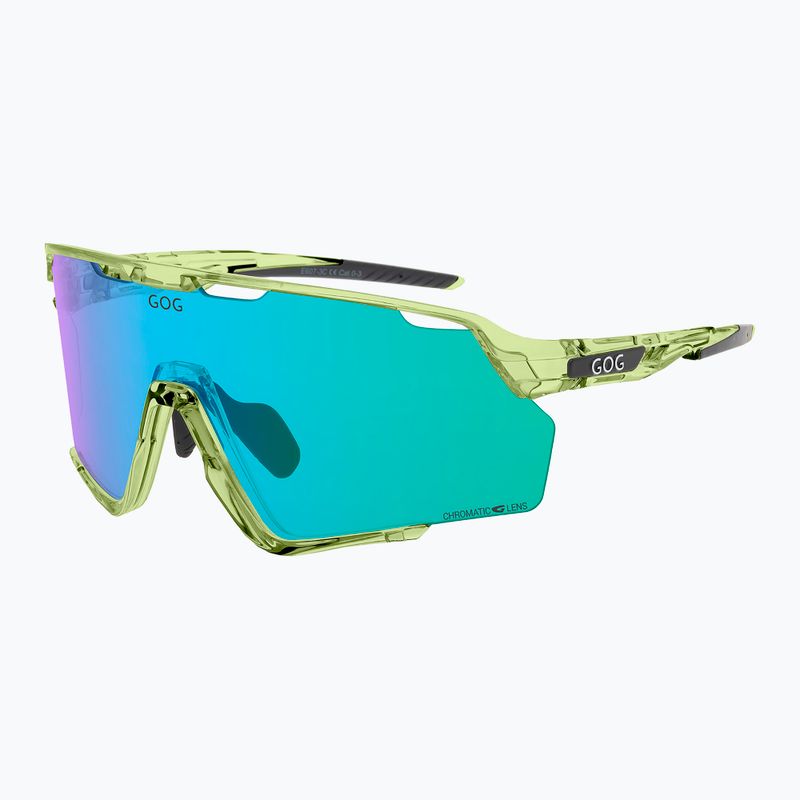 Slnečné okuliare GOG Prometheus photochromic green/black reflex green 2