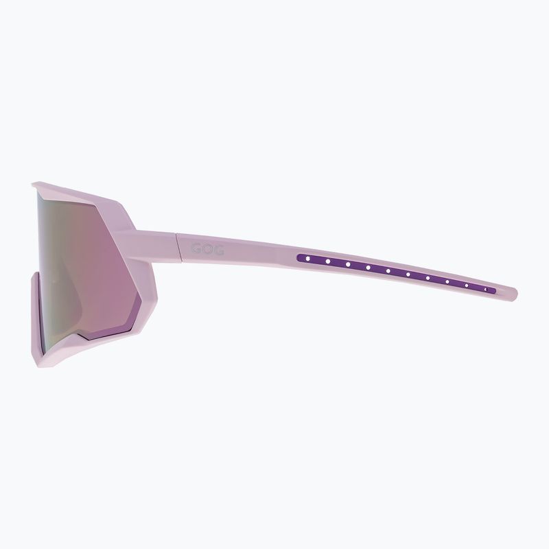 Slnečné okuliare GOG Tove matt purple/reflex rose/gold 3