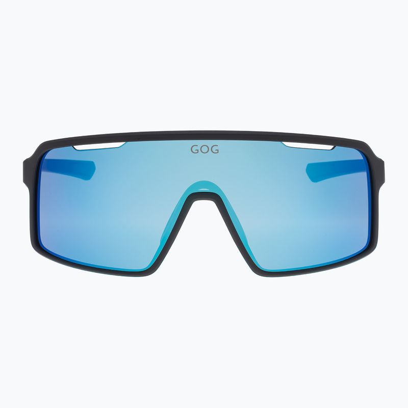Slnečné okuliare GOG Enki matt black/reflex white/blue 2