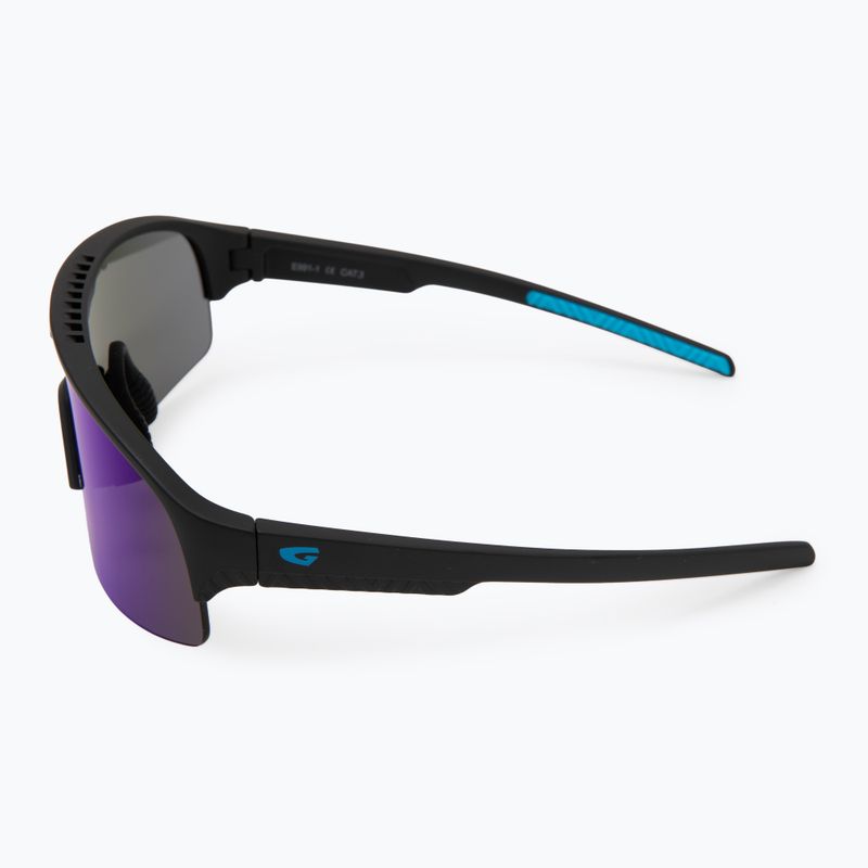 Detské slnečné okuliare GOG Petra matt black/blue reflex blue 4