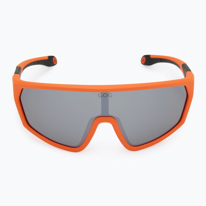 Detské slnečné okuliare GOG Flint matt neon orange/black reflex silver 3