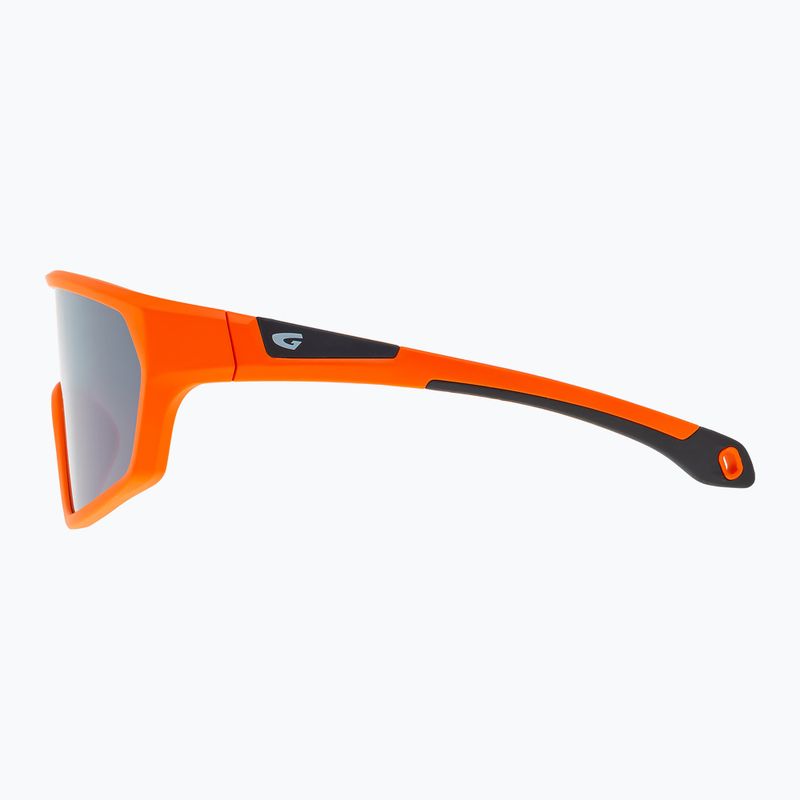 Detské slnečné okuliare GOG Flint matt neon orange/black reflex silver 3