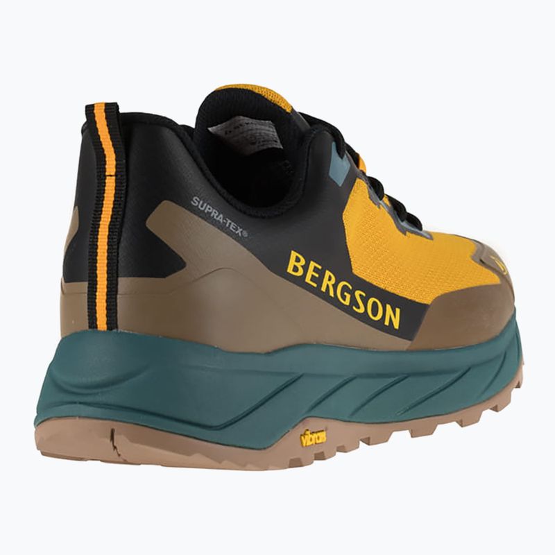 Pánske trekové topánky BERGSON Jabal Low STX yellow/brown 11