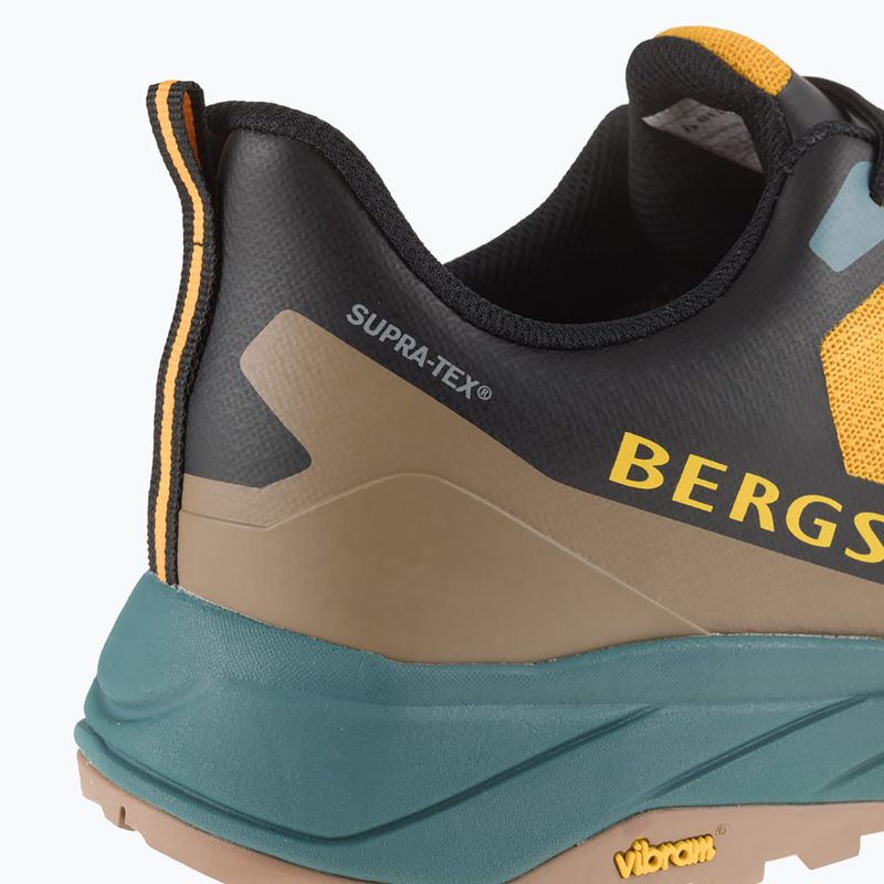 Pánske trekové topánky BERGSON Jabal Low STX yellow/brown 17