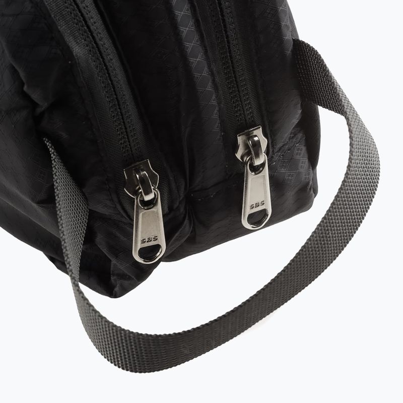 Cestovná kozmetická taška/kozmetička BERGSON Cosmetic Bag S black 4