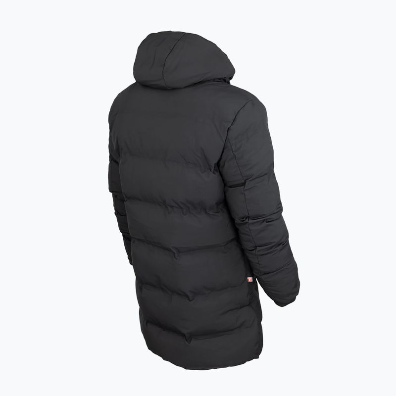 Pánsky zateplený kabát BERGSON Snow Leopard Primaloft black 2